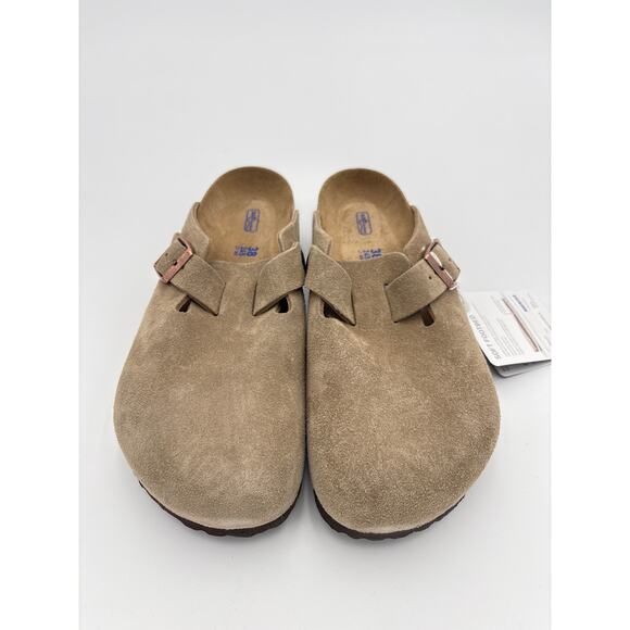 Birkenstock Boston Taupe Size 7 US / 38 EU NEW with box - Picture 3 of 7